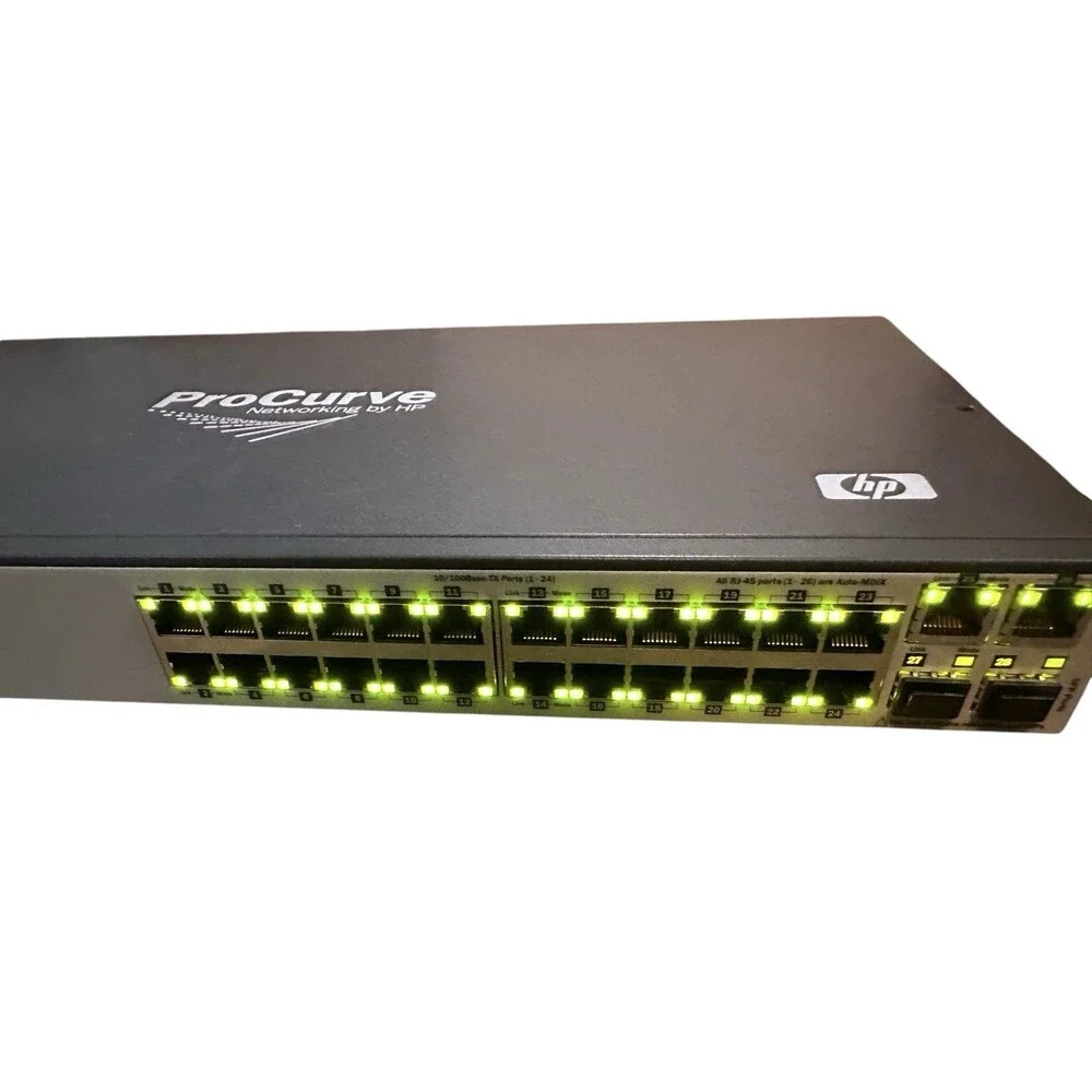 HP ProCurve 2610-24 J9085A Multi Layer Managed Switch TURNS ON UNTESTED